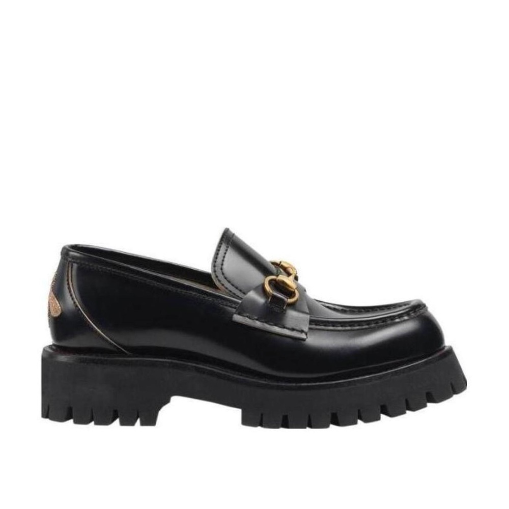 Gucci
Horsebit Lug Sole Leather Loafer